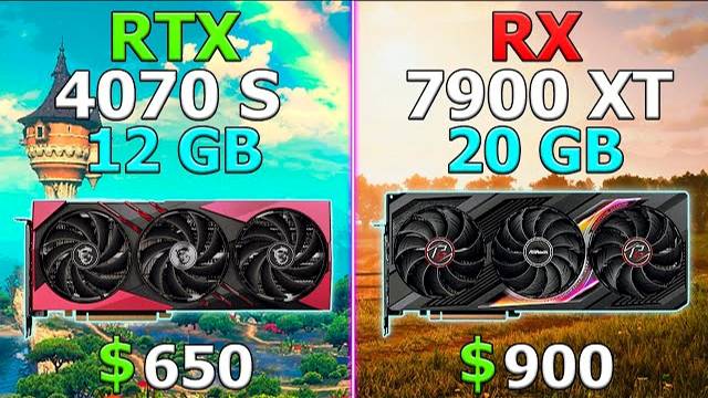 RTX 4070 Super vs RX 7900 XT in 2K ULTRA BENCHMARK