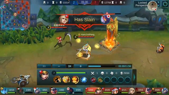 Mobile Legends Freya PENTA KILL [MVP BUILD] girl streamer