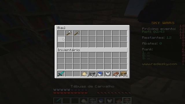 SkyWars: Sera Que Ganhei Alguma Partida?