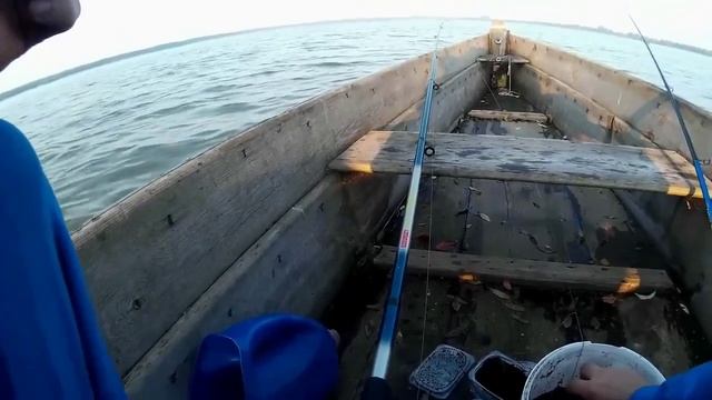 рыбалка на озере