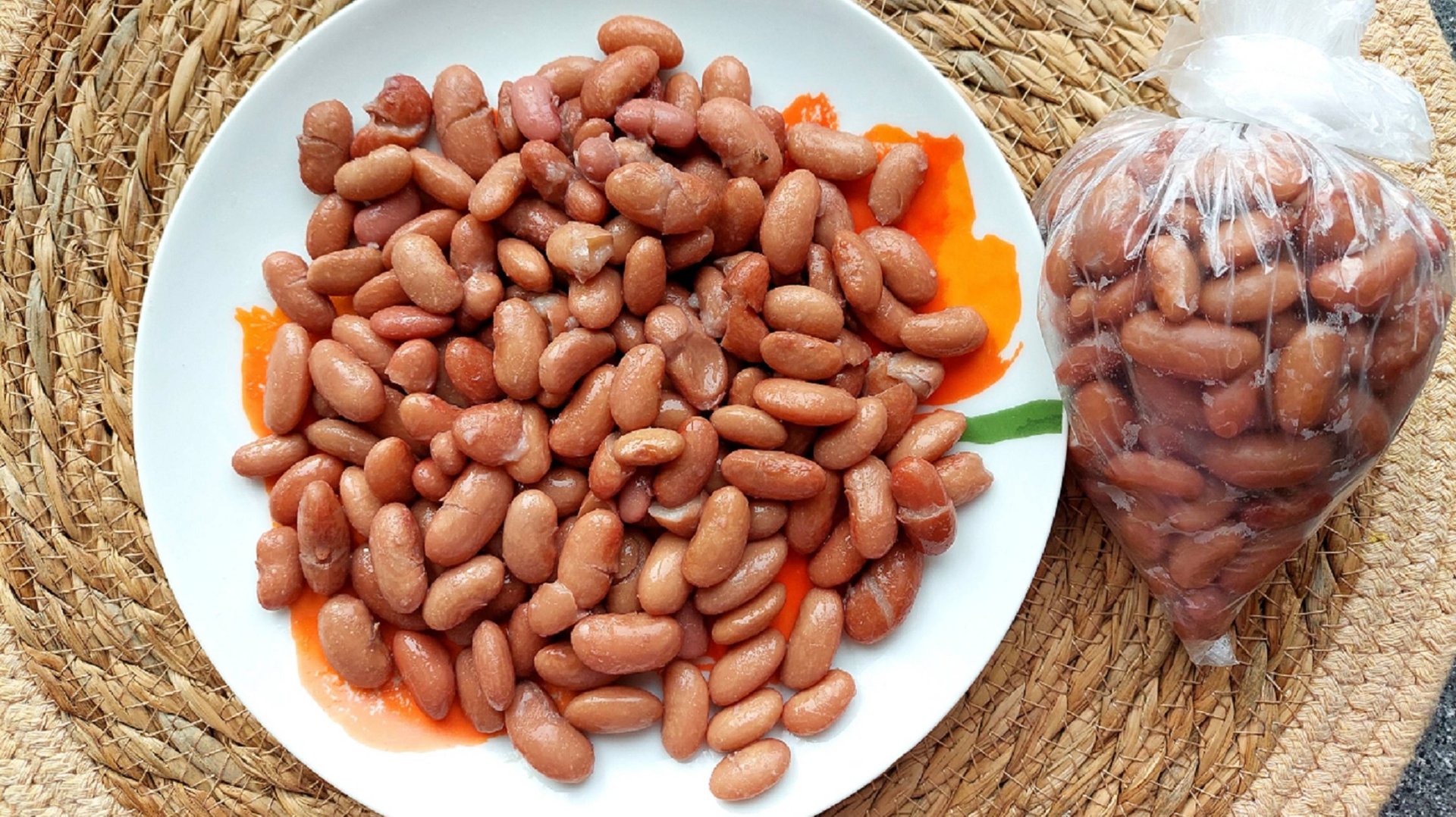 Подготовка фасоли к дальнейшему быстрому использованию. Советы дня.