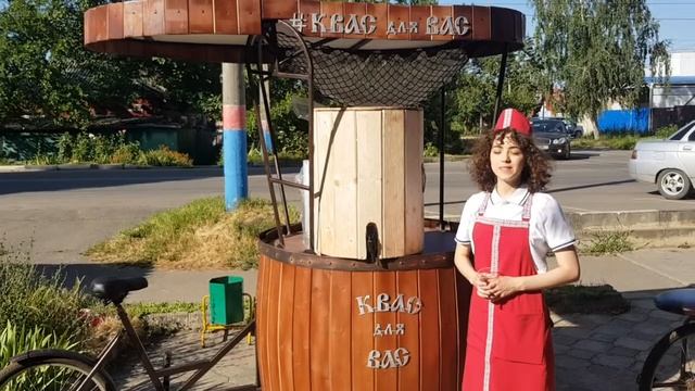Работа на квасе- велорикше