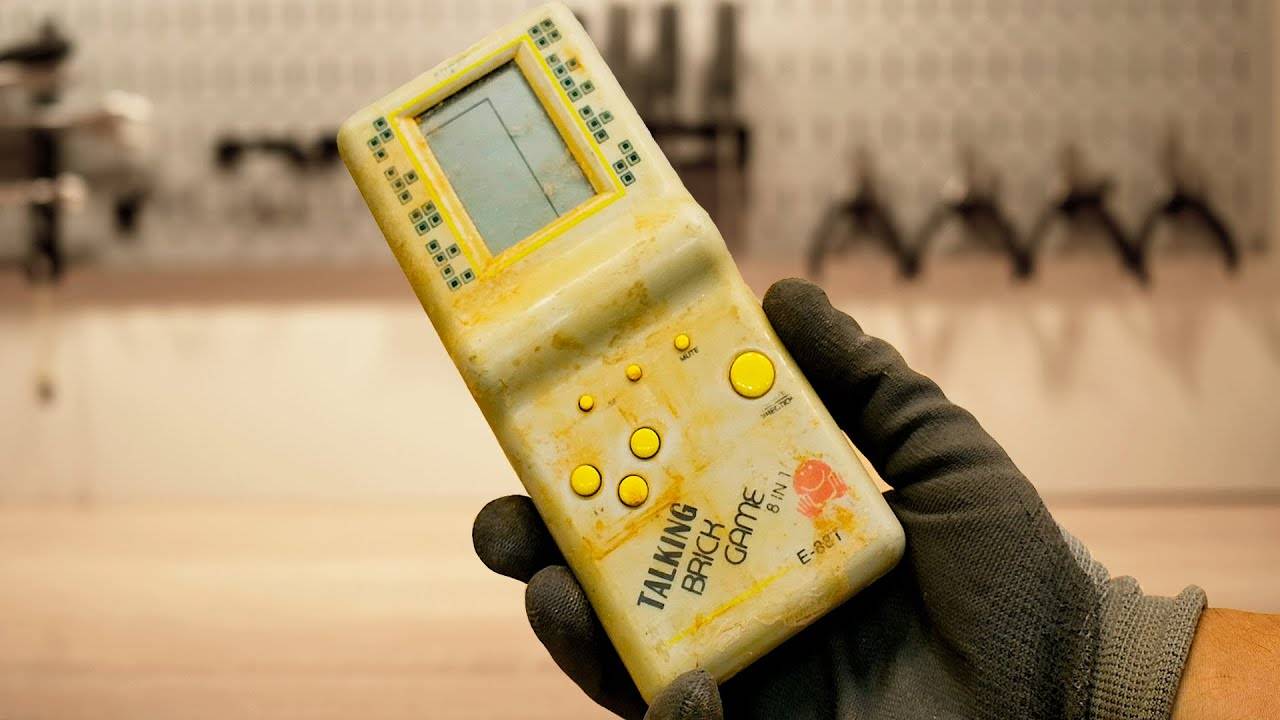 Реставрация старой игры Тетрис