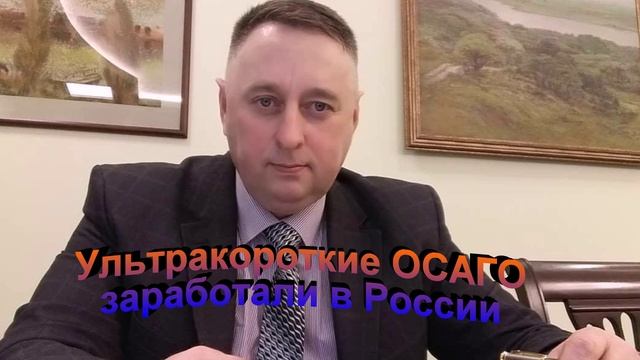 Ультракороткие ОСАГО заработали в России