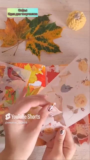 Autumn🍁scrapbook journal with me🍁#journaling #asmr #scrapbooking