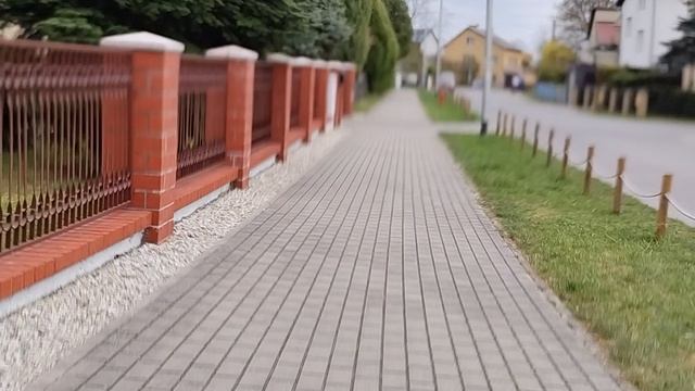 Тест селфи-стика на велосипеде.