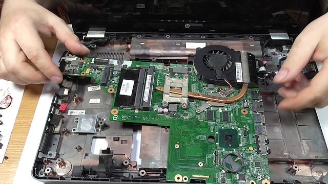 ремонт ноутбука HP G62