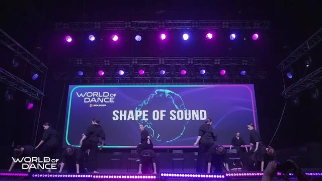 Shape of Sound ｜ 1st Place Team Division ｜ World of Dance  Moldova 2025 ｜ #wodmoldova25