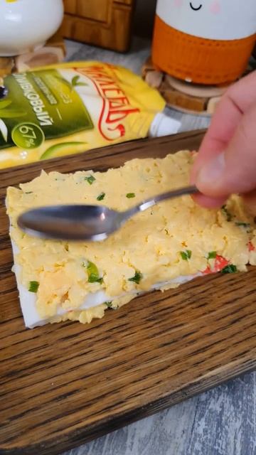 🥗Креативный салат с крабовыми палочками
