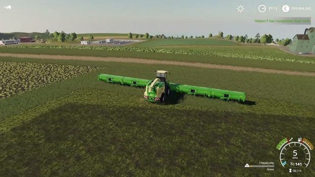 KRONE PACK MEGA FORAGE HARVESTER | Farming Simulator 19