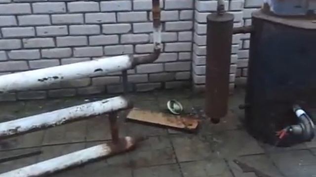 Утилизация мусора в газогенераторе.