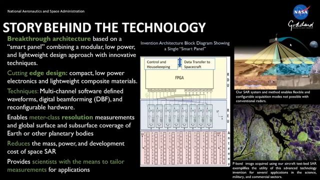 NASA's Concept for Advanced Spaceborne Synthetic Aperture Radar Webinar