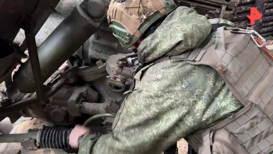 Расчеты "Мста-Б" разгромили пункт управления дронами ВСУ в Херсонской области