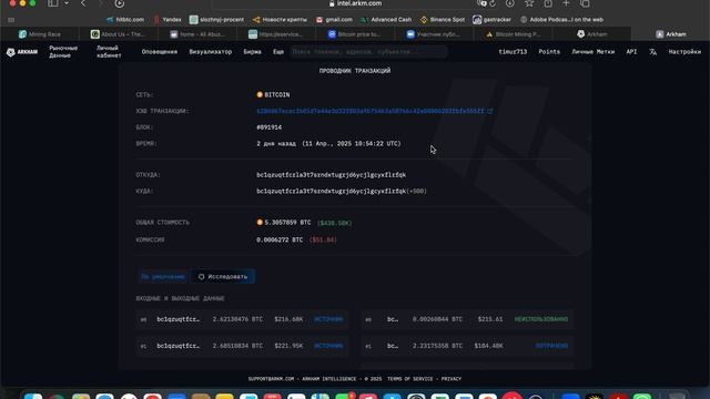 Проверяем блокчейн транзакции Mining Grid и Antpool