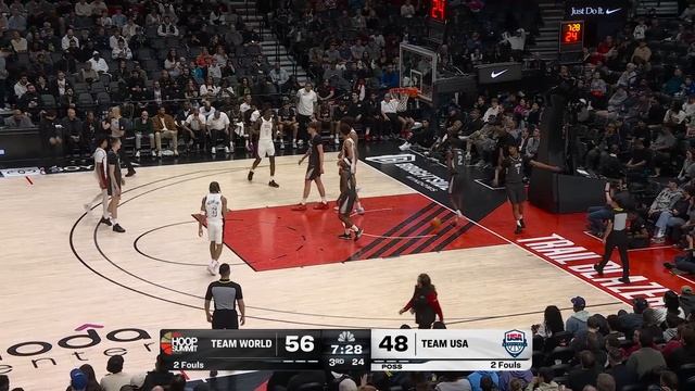 TEAM WORLD vs TEAM USA | 2025 Nike Hoop Summit | Full Game Highlights | April 12, 2025