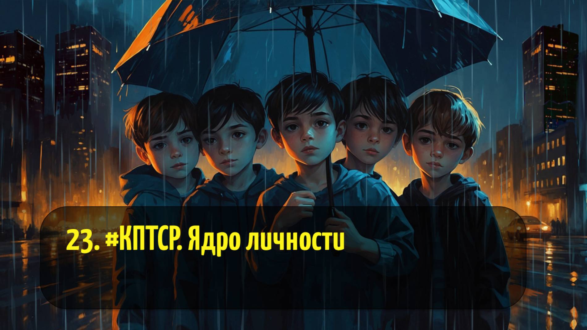 23. #КПТСР. Ядро личности