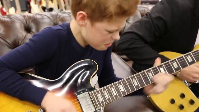 Toby Lee with Mark Agnesi playing a 1963 Gibson ES-335TD & 1956 Gibson Les Paul