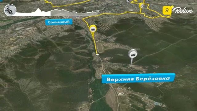 На Фэтбайке до Лысой горы и Верхней Берёзовки, 66 км получилось