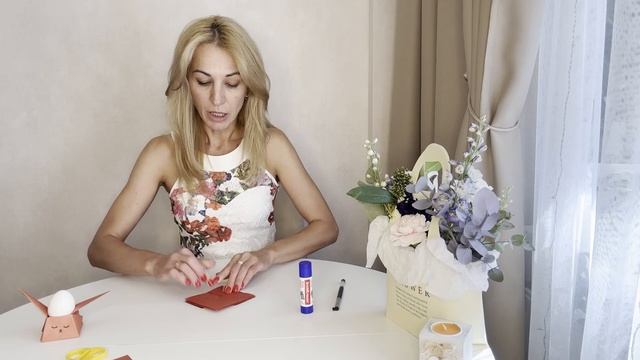 Ирина Михайлова Развивашки Делаем подставку для яиц, к светлому празднику Пасхи, в тех. оригами 6+.