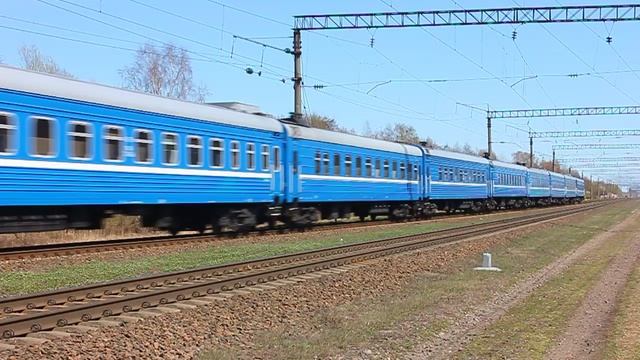 ЧС8-064? (РЖД/Мск, ТЧ-41 Вязьма) с поездом №27 Мск - Брест (БЧ)