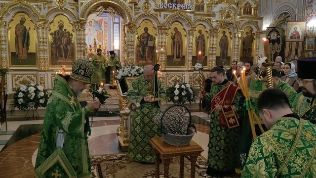 Всенощное бдение в канун Входа Господня в Иерусалим