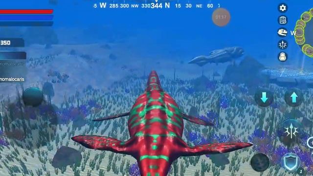 Plesiosaurus vs Anomalocaris - Plesiosaurus Simulator - Android Gameplay #3 - Dinosaur Simulator