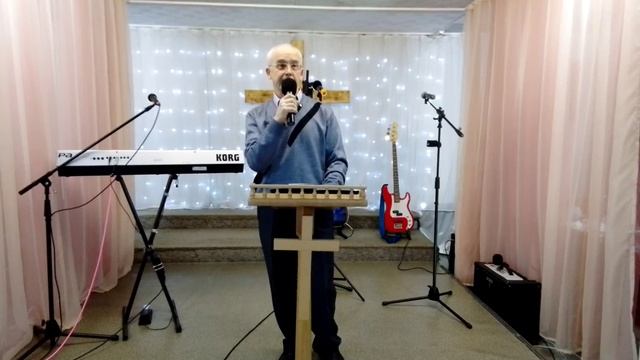1. Проповедь, читает Юрий Александрович.С Праздником Торжественного входа Иисуса в Иерусалим.mp4