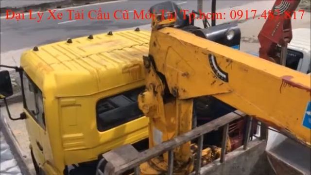 Bán Xe Tải DongFeng 3 Chân Gắn Cẩu 8 Tấn Đời 2012