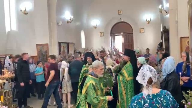 Освящение вербы