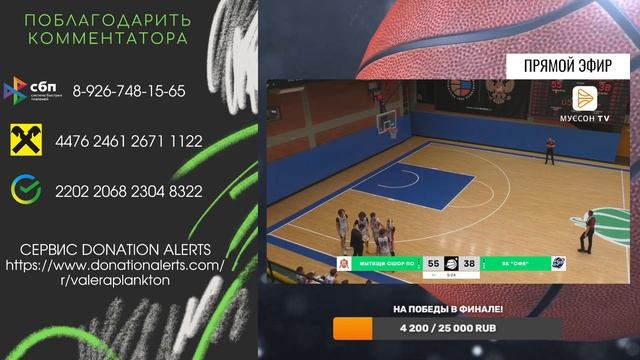 Мытищи - СФБ Солнечногорск КОНЦОВКА!!! | 1/4 финала Первенства России | Юноши 2011