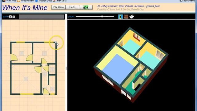 Radar App Company - demo App (Flex 3D Web App)