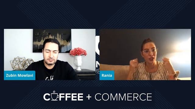 Coffee & Commerce Episode 9: The Retail Maven with Rania Masri, hosted by Zubin Mowlavi