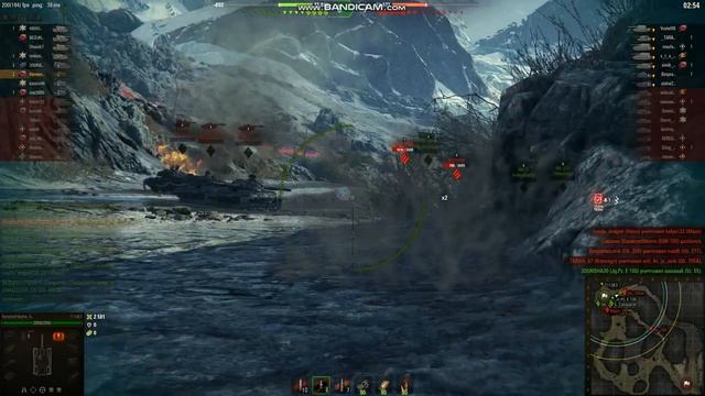 Классный бой на Т-110Е4, ГК. Спец бой.mp4