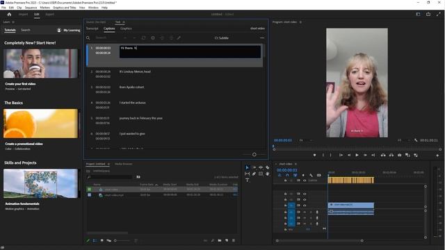 Auto-Generate Subtitles in Premiere Pro | New Feature