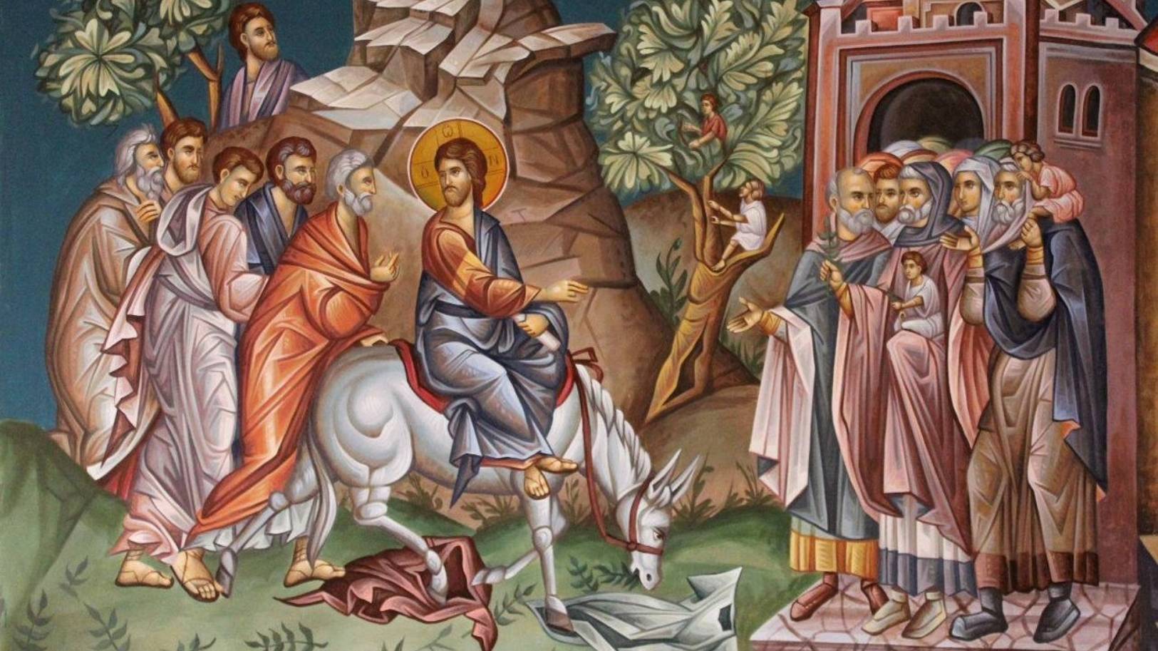 Вход Господень в Иерусалим
и другие важные события страстной седмицы