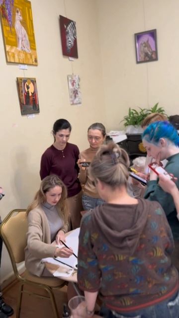 Школа японской живописи суми-э с Александрой Васильевой