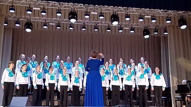 "в землянке " образцовый старший хор брянской городской детской хоровой школы