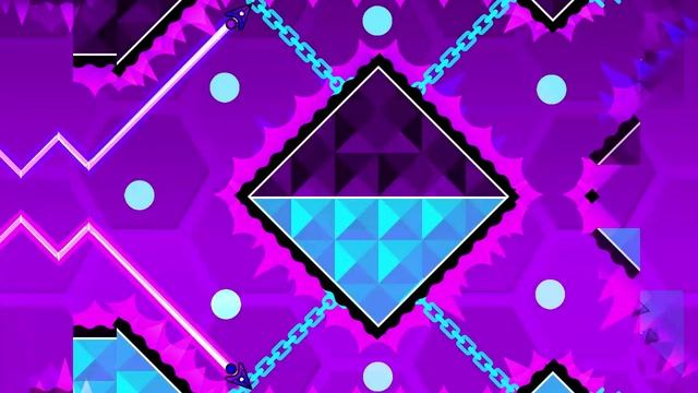 Geometry Dash blast processing by robtop (3 coins)