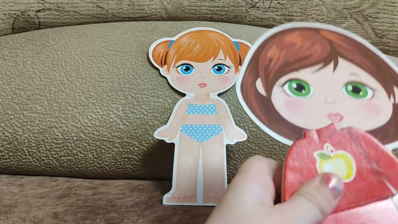 Обзорчик моих магнитных куколок с одёжкой.