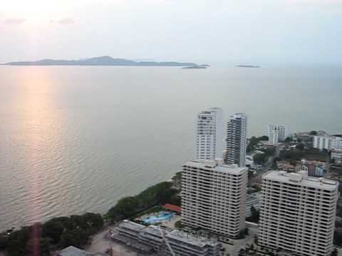 Съемки со смотровой площадки Pattaya PARK TOWER Thailand