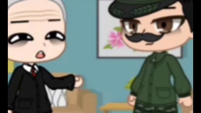 Однажды ночью призрак Сталина пришёл к Путину... ( Гача лайф)