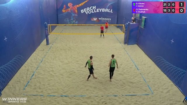 23:20 D. Kliuiev / I. Ivanov - O. Fedorenko / V. Dudnyk 23.12.2022 | Winners Beach Volleyball