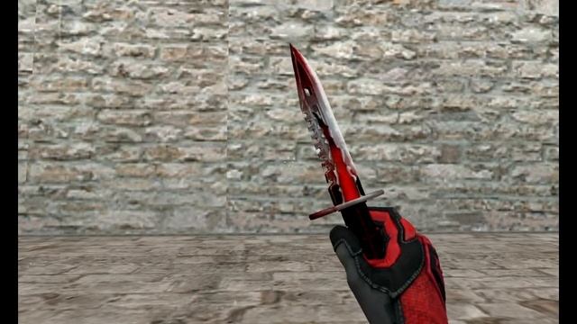 HD M9 Bayonet Split + Spets Crimson kimono