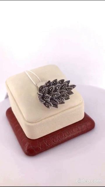 Кольцо. Марказит