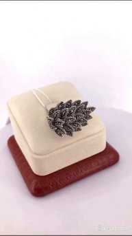 Кольцо. Марказит