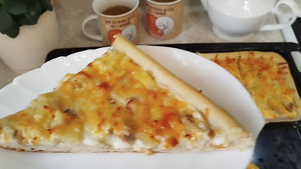 Вкуснейшая пицца 🍕 🤤