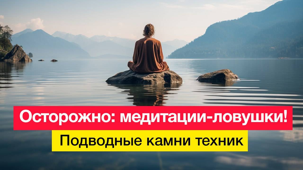 Осторожно: медитации-ловушки! Подводные камни техник
