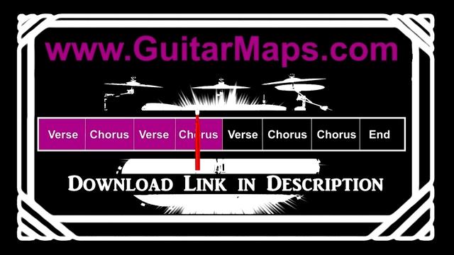 Toxic Rock Drum Track, 110 BPM, Instrumental Drum Beat for Bass Guitar Backing Tracks Beat 🥁 562