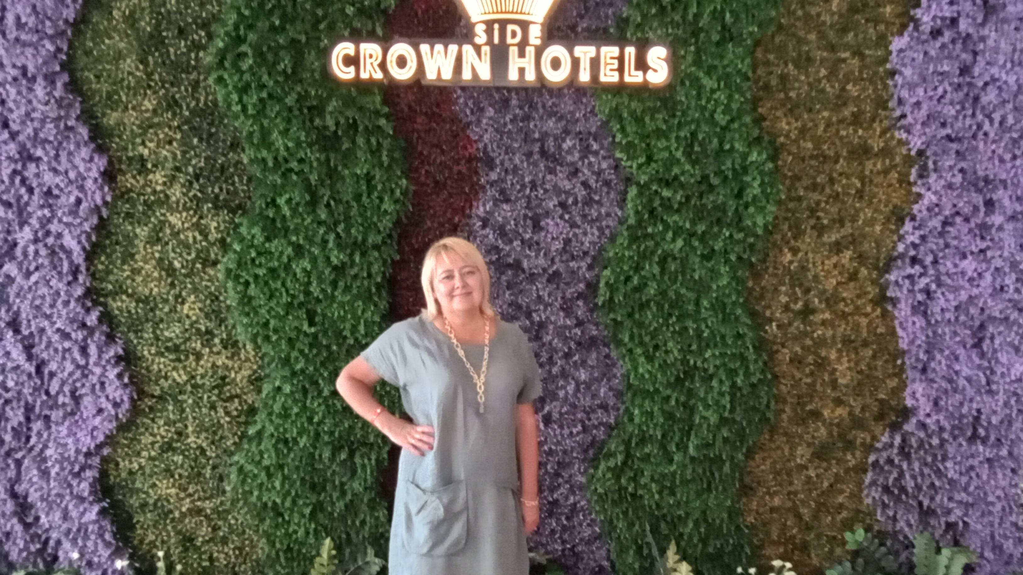 Отель Сиде Кроун Палас часть 2, Side Crown Palace 5*. 2023 год. Ресторан, дорога из отеля на пляж.
