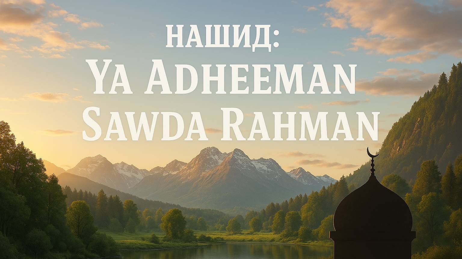 Нашид Ya Adheeman Sawda Rahman